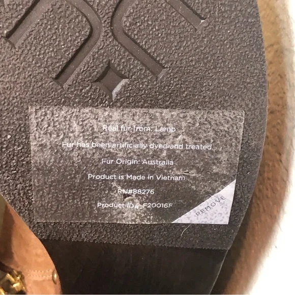 UGG Cam II Suede / Sheepskin Clog Heel Ankle Booties Boots Chestnut US 9… - Picture 12 of 13